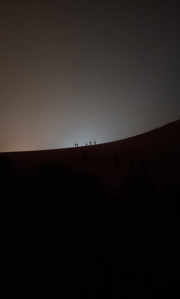 Noche de Año Nuevo en las dunas. 1