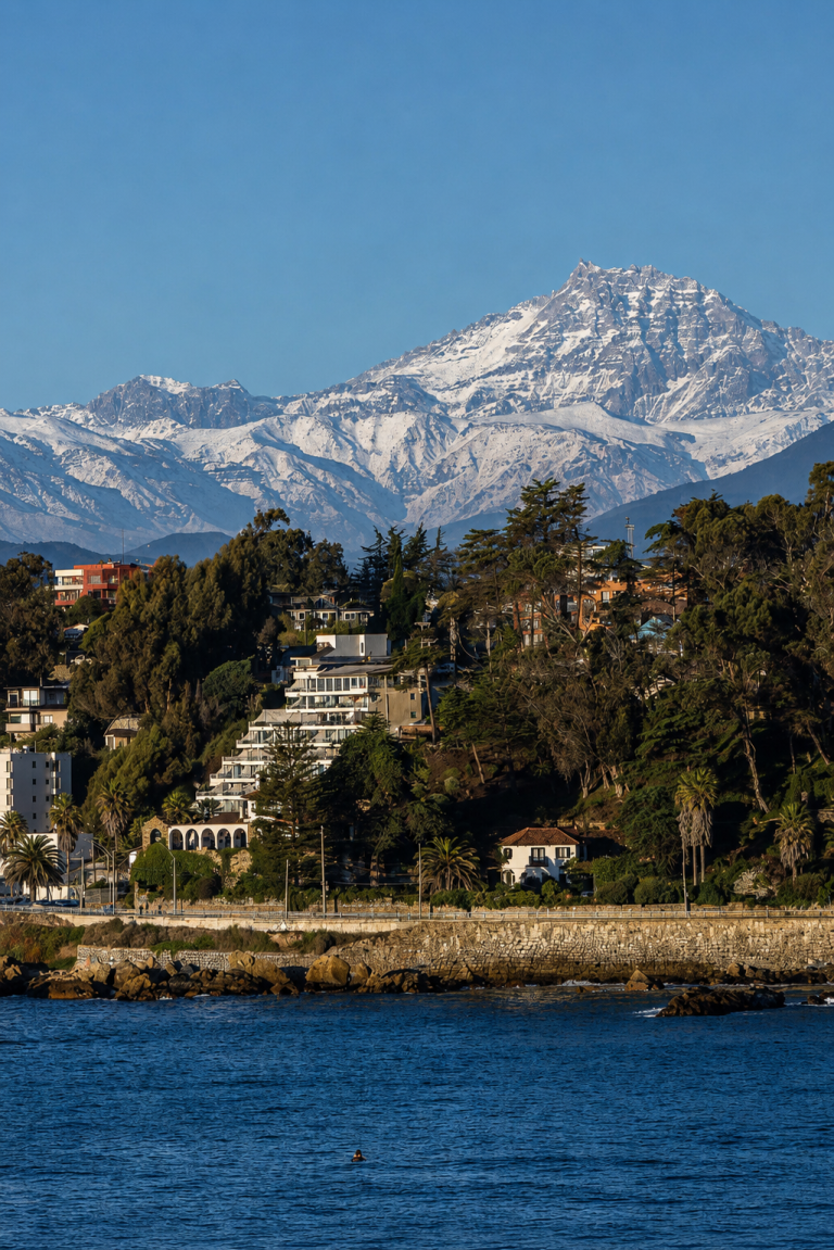 Postales de invierno en Con cón 1